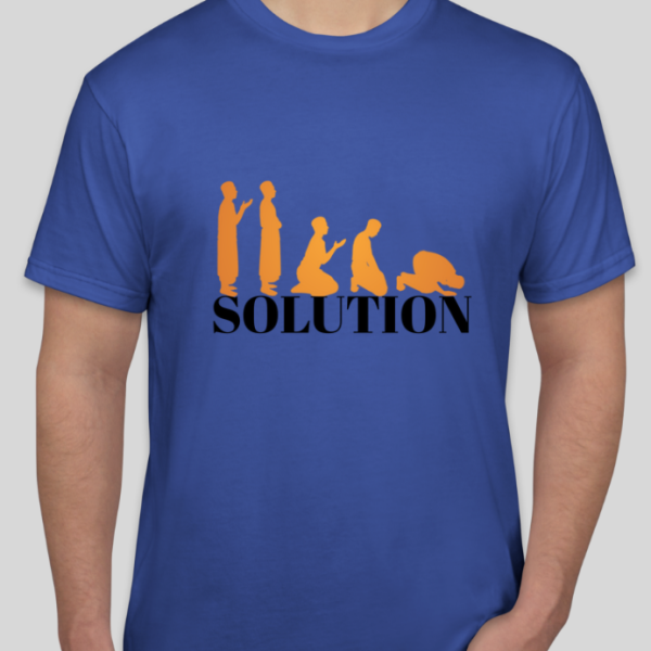 Islamic t-shirt 100% cotton fabric high quality